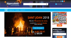 Desktop Screenshot of hipercohete.com
