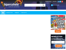 Tablet Screenshot of hipercohete.com